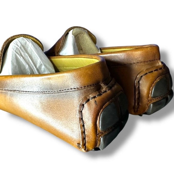 VINCE CAMUTO MEN'S LEATHER EADRIC MOCCASIN US Size 9.5 Medium Width (NWT) - Picture 5 of 6